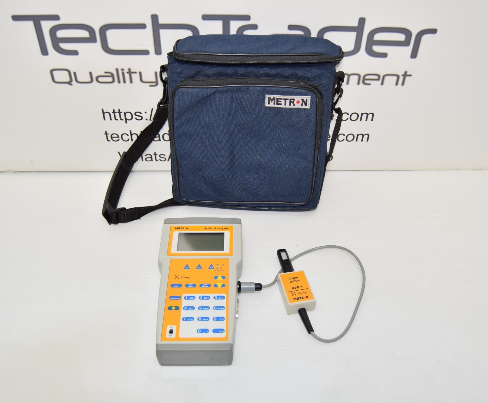 METRON daeg SpO2 analyzer With AFP-1 finger Probe (30 days return)