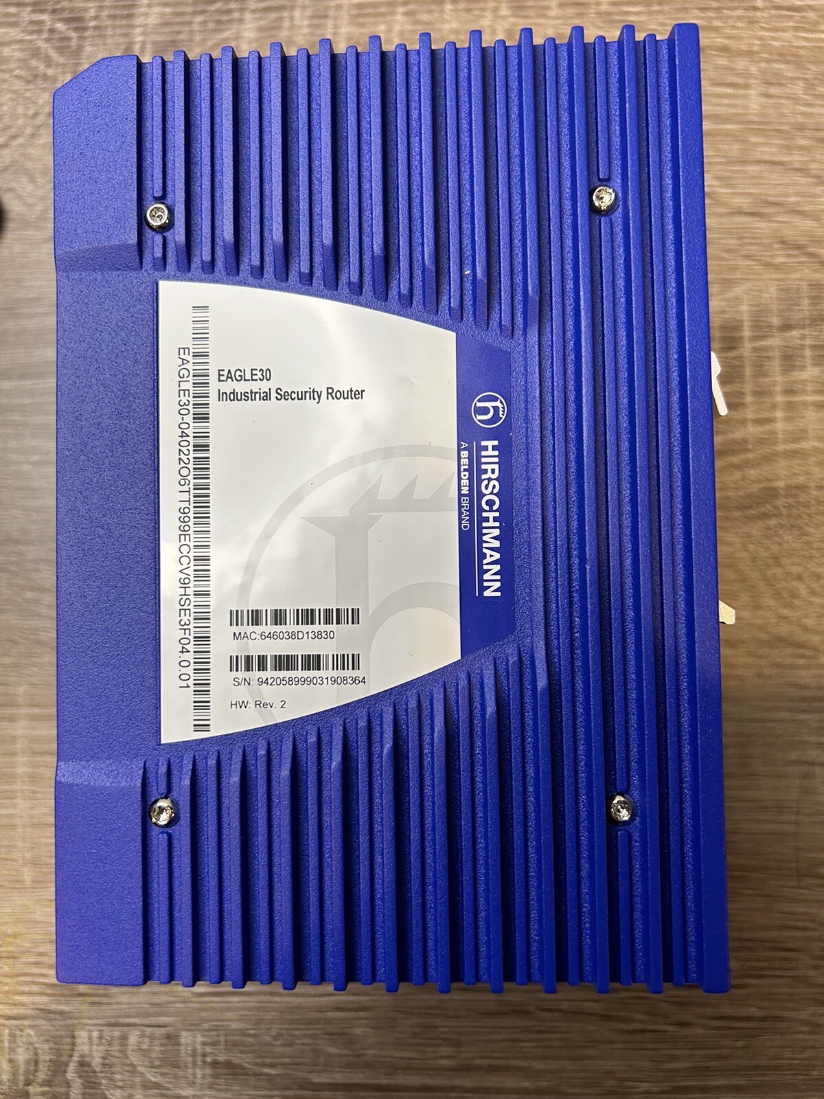 Belden Hirschmann Eagle 30 Industrial Security Router Rail Switch 04.0.01