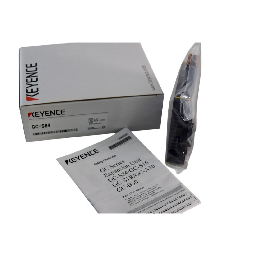 NEW Keyence GC-S84 Safety Controller Expansion Unit 8 Safety Inputs 4 Outputs