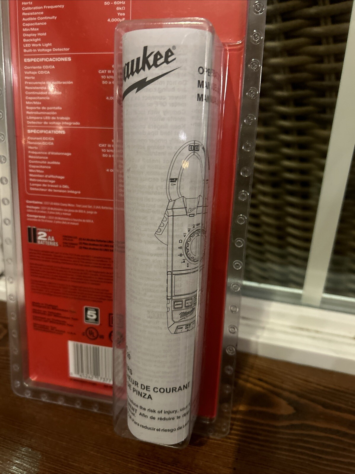 MILWAUKEE (2237-20) 600 Amp AC/DC Digital Clamp Meter HVAC/R New Free Shipping