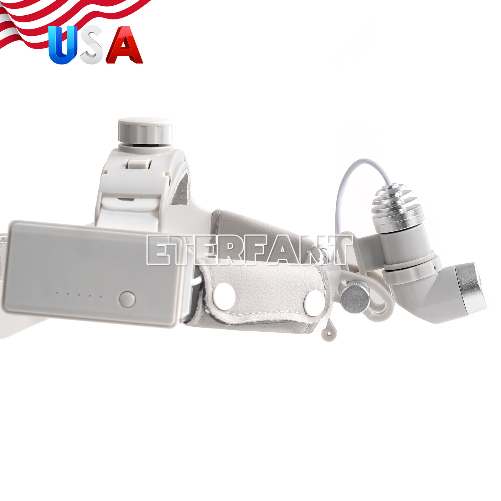 10W LED Dental Medical Headband Head Light Good Light Spot ENT Specific Headlamp