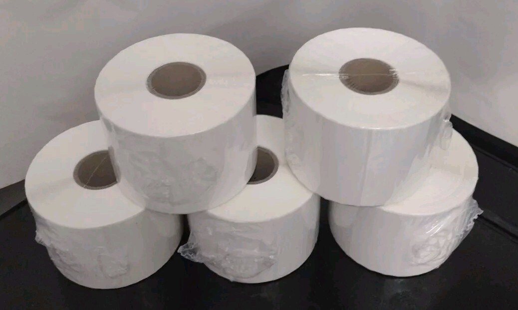 5 Rolls 2.25″ x 1.25″ 1000 Direct Thermal Barcode Labels Bought From Uline