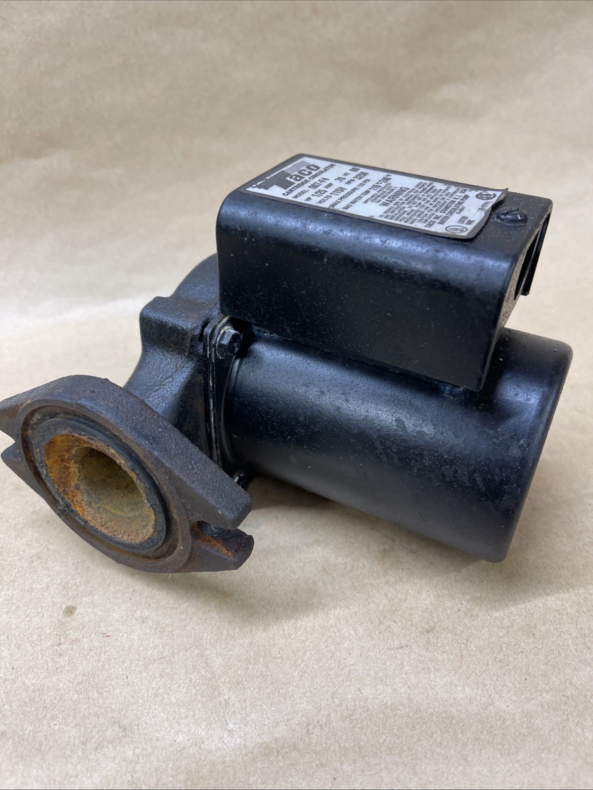 Taco 007-F5 Cast Iron Circulator, 1/25 HP