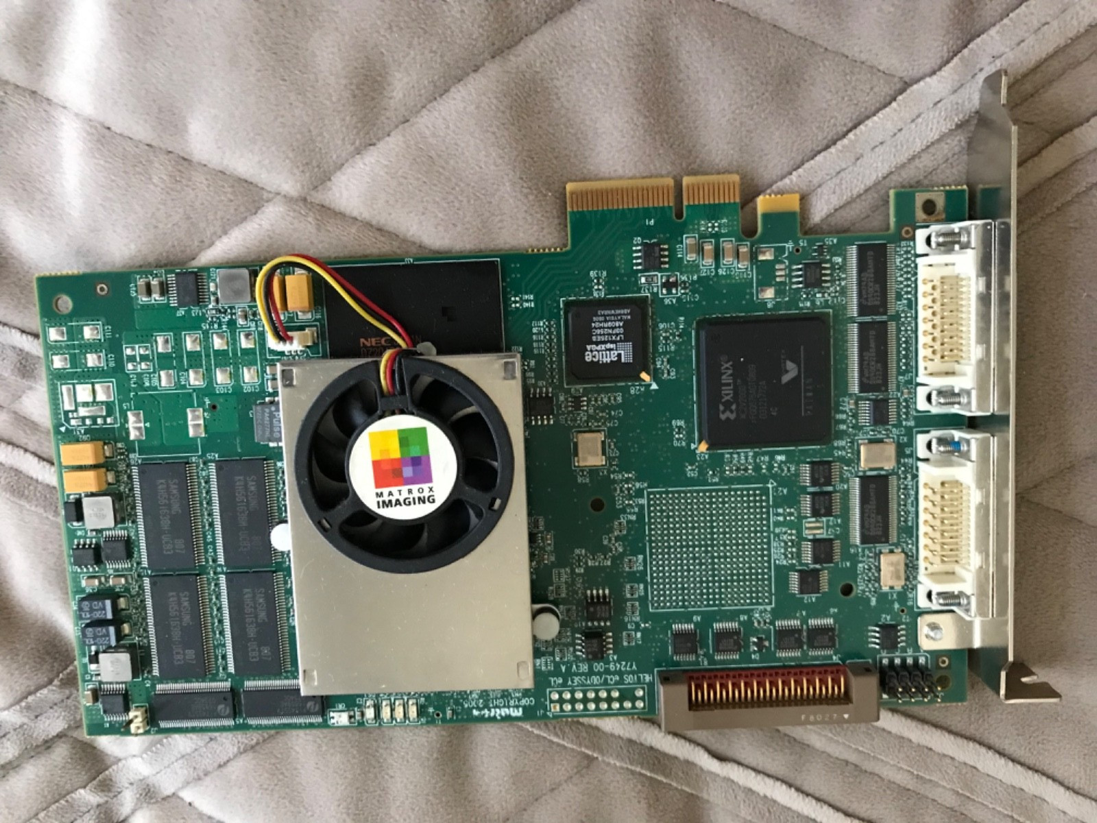 Matrox Odyssey HEL2MSFCLE Y7249-00 Imaging Card