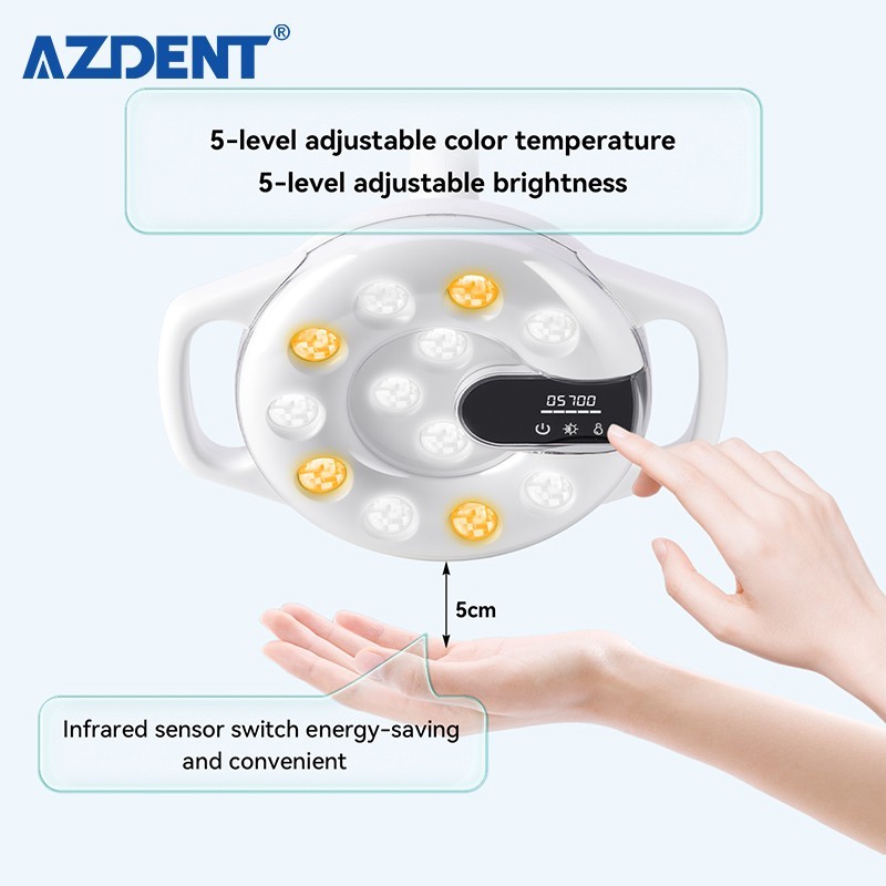 5 Types Dental LED Lamp Oral Light For Unit Chair adjustable Induction Sensor