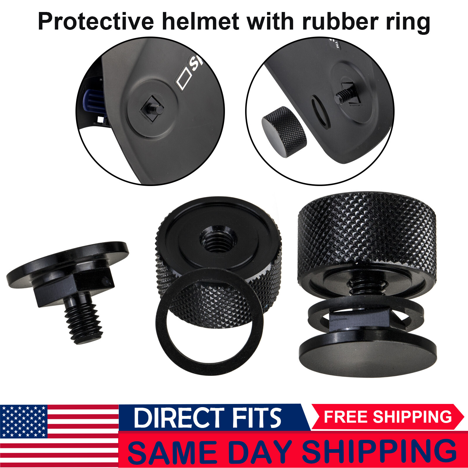 Welding Hood (Pipeliner) Fastener Welding Helmet Headgear Parts Black 2Pcs