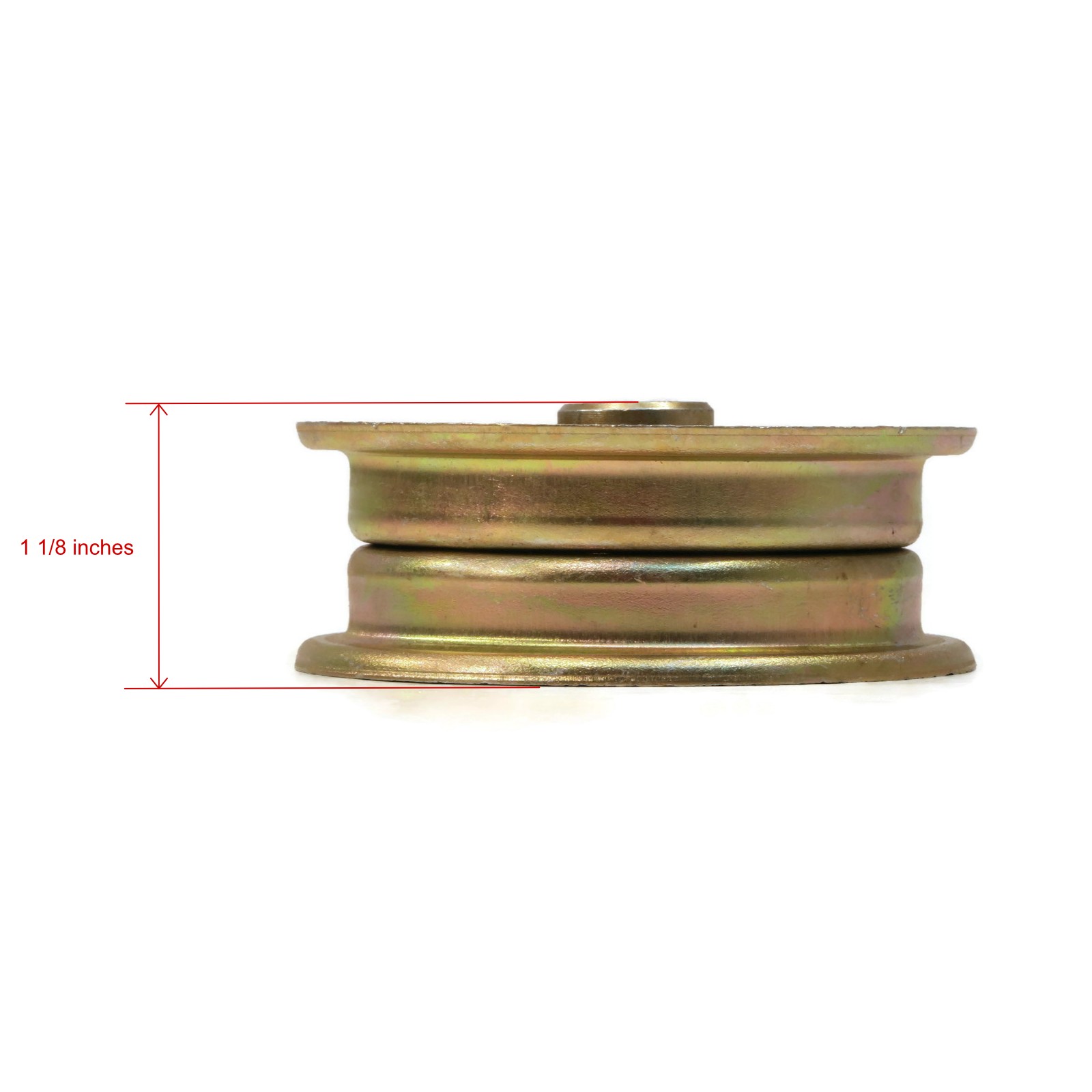 Flat Idler Pulley for 2006 Toro LX420 13AX60RG544, 13AX60RG744 Mower Tractor