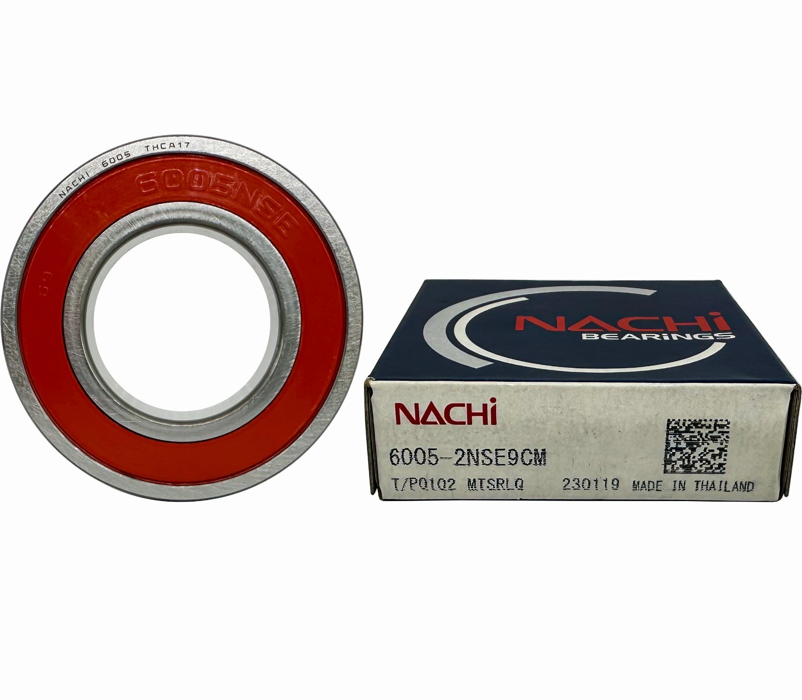 10PACK NACHI 6005-2NSE9CM 25X47X12MM Double Rubber Seal Bearings 6005-2RS 6005RS