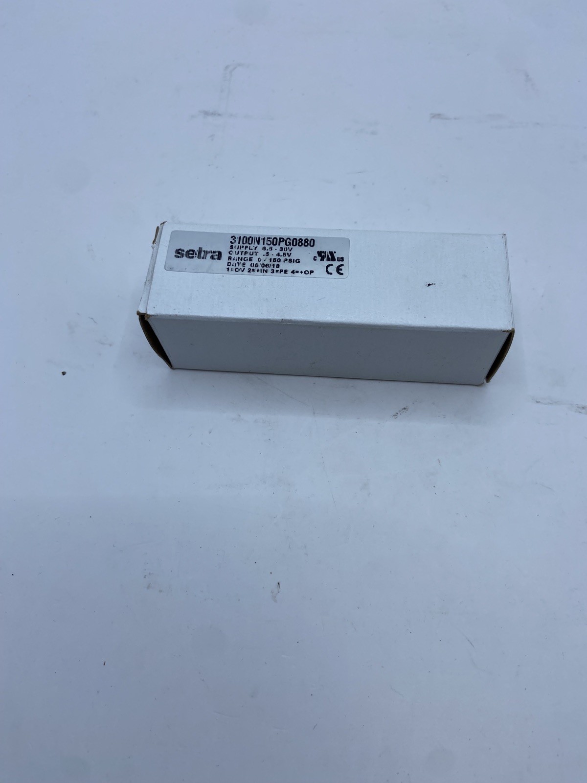 SETRA 3100 Series 3100N100PG088 Transducer Supply 8-30VDC 0.5-4.5v 0-100 PSI