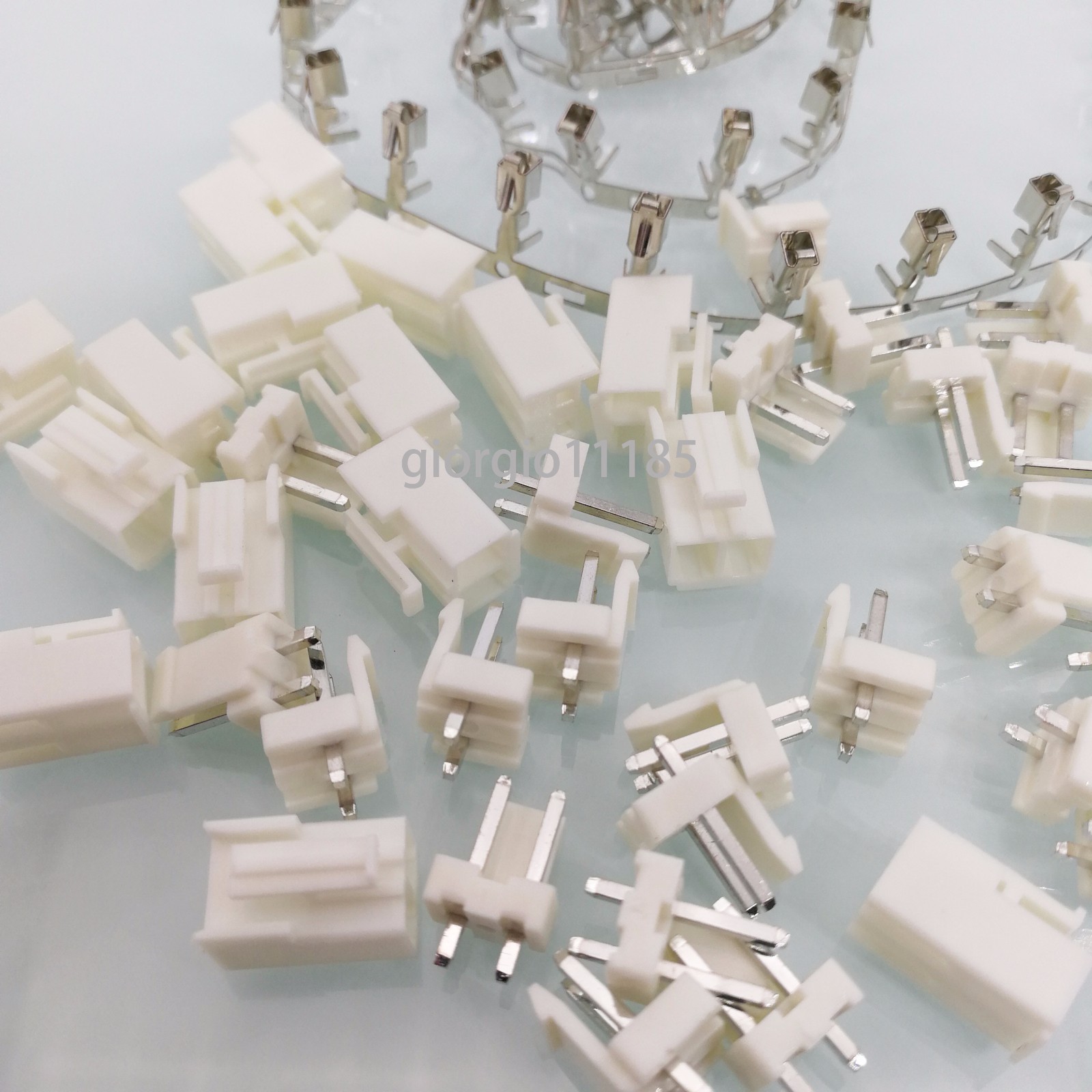 US Stock 50 Sets VH 3.96mm Connector 2 pins Housing & Base & Pins