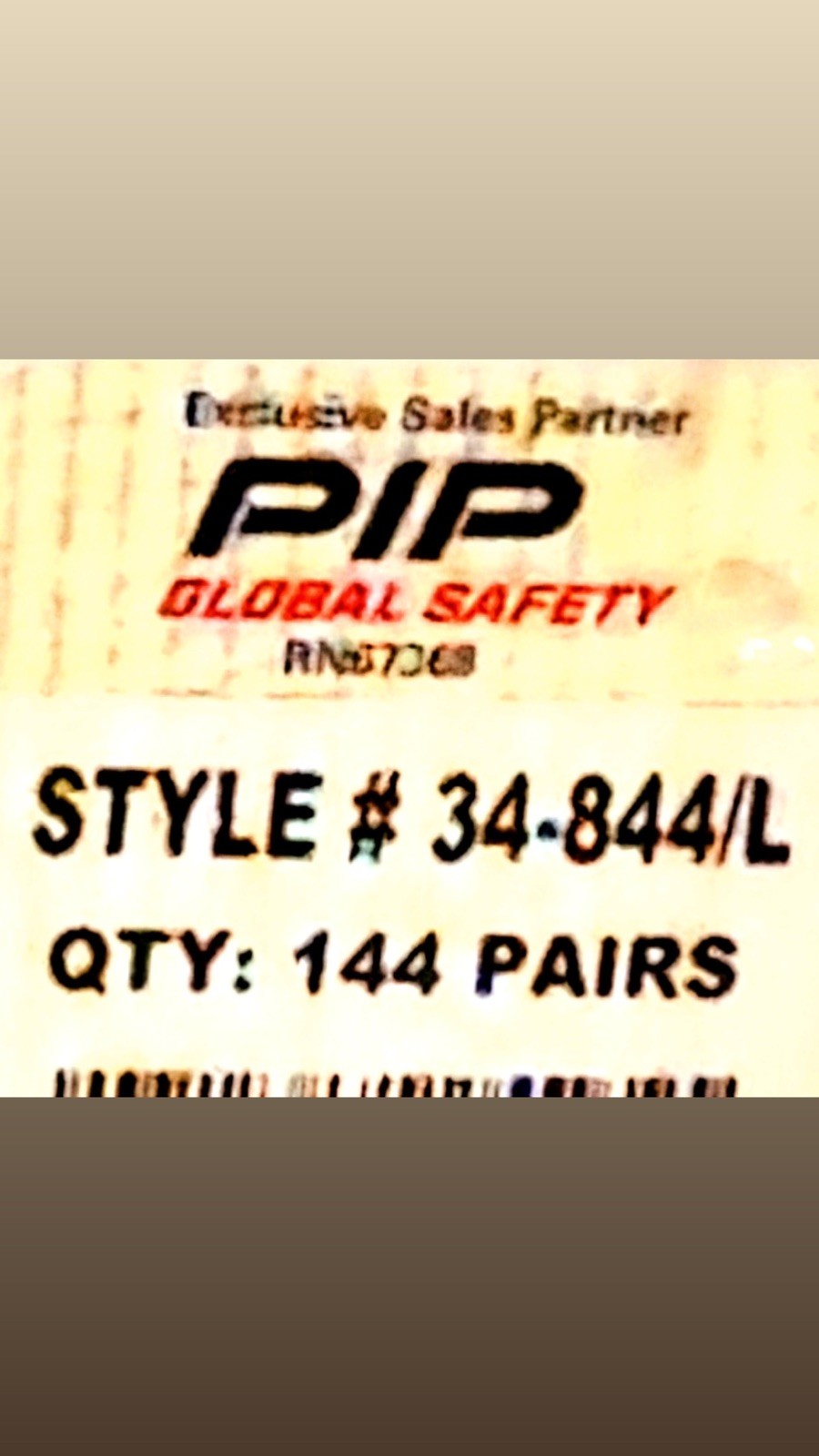 **SALE 34-844/Lg MaxiFlex Nitrile Grip Dotted Palm Coated PROTECTIVE WORK GLOVE