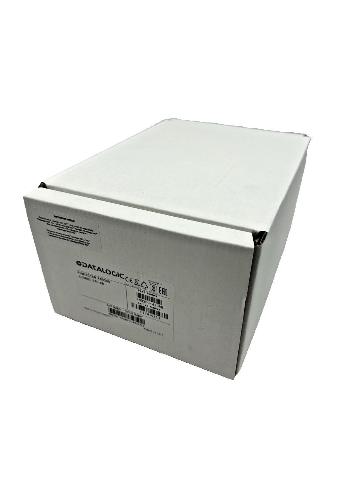 DATALOGIC Bracode Scanner PowerScan PM9500 433MHZ STD RB PM9500-433RB