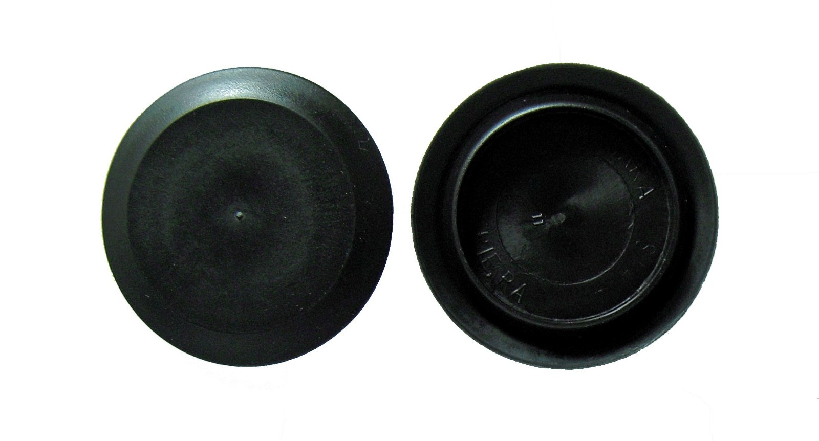 1-3/4″ 1.75 Inch Black Plastic Hole Plug for Sheet Metal Flush Mount Quantity 1