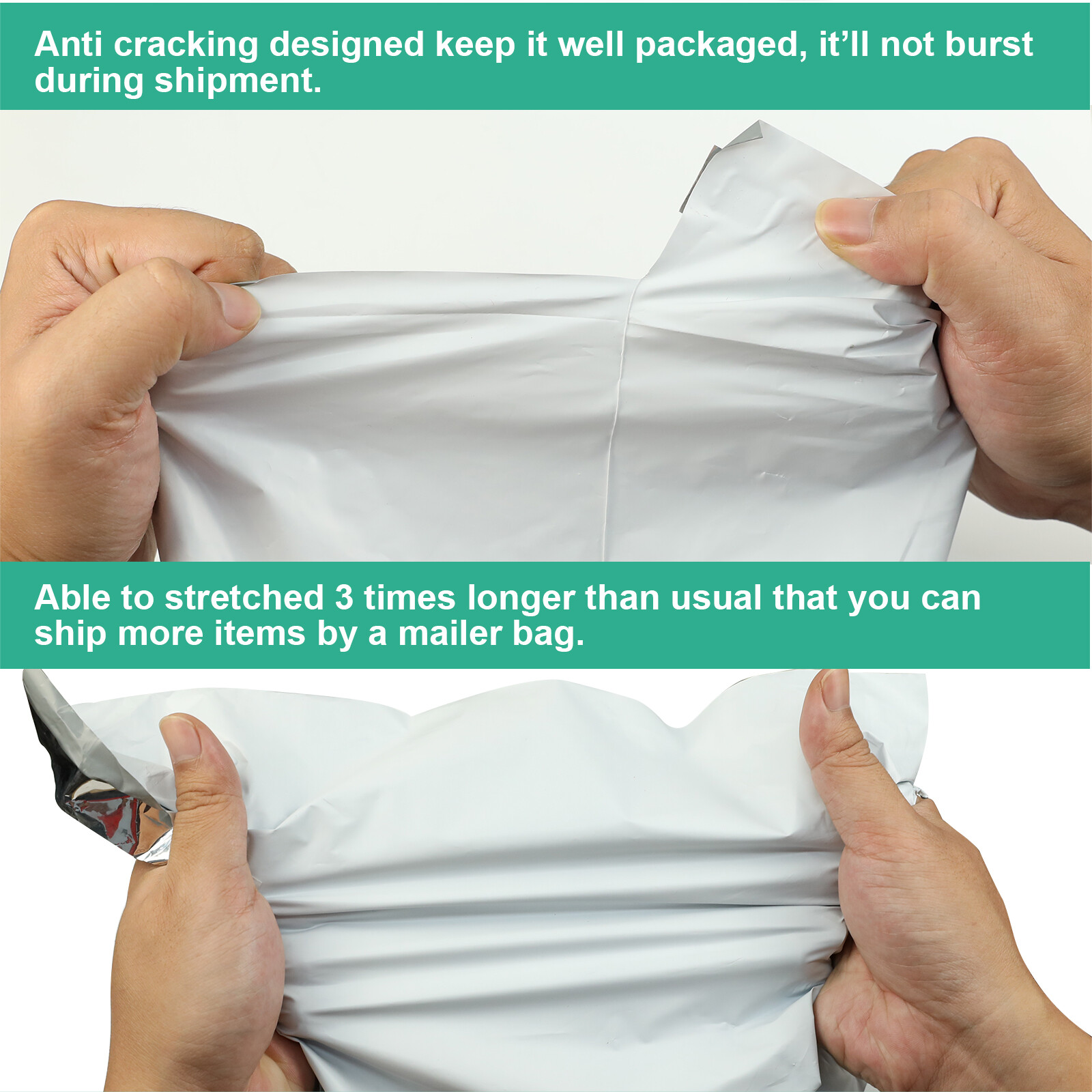 1000 Bags 12×15.5″ 2.5 Mil Poly Mailers Plastic Envelopes Shipping Bags