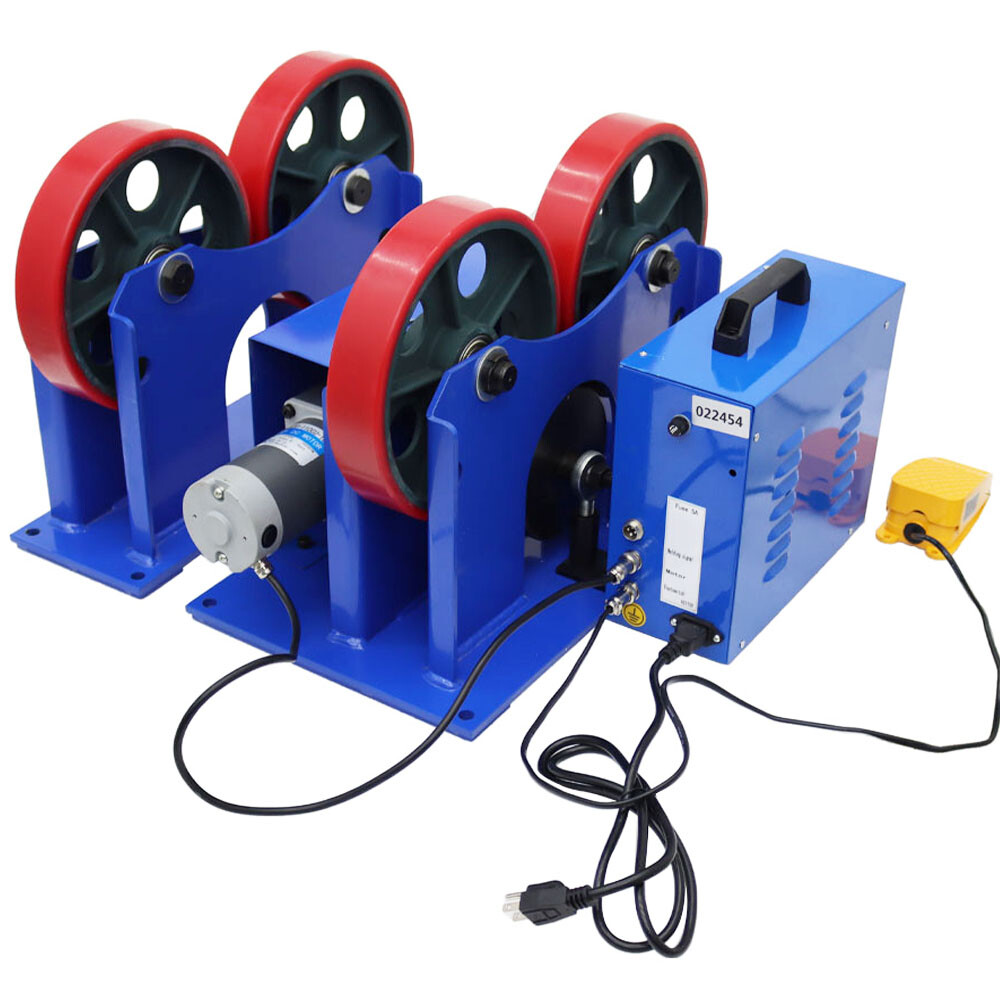 1 T / 2000 LBS Rotary Welding Positioner Turntable Timing 110V Speed Adjustable