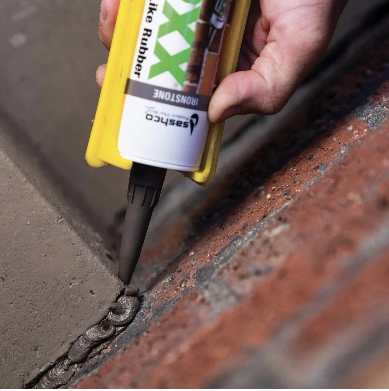 Mor-Flexx Charcoal Textured Caulk 10.5 oz (Pack of 12) – Brand New Free Shipping