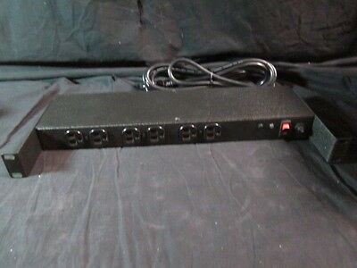GEIST BRF060-10 6-OUTLET 15A 19in RACK M, 15 AMPS, 125 VOLTS, 60HZ, 1875 WATTS