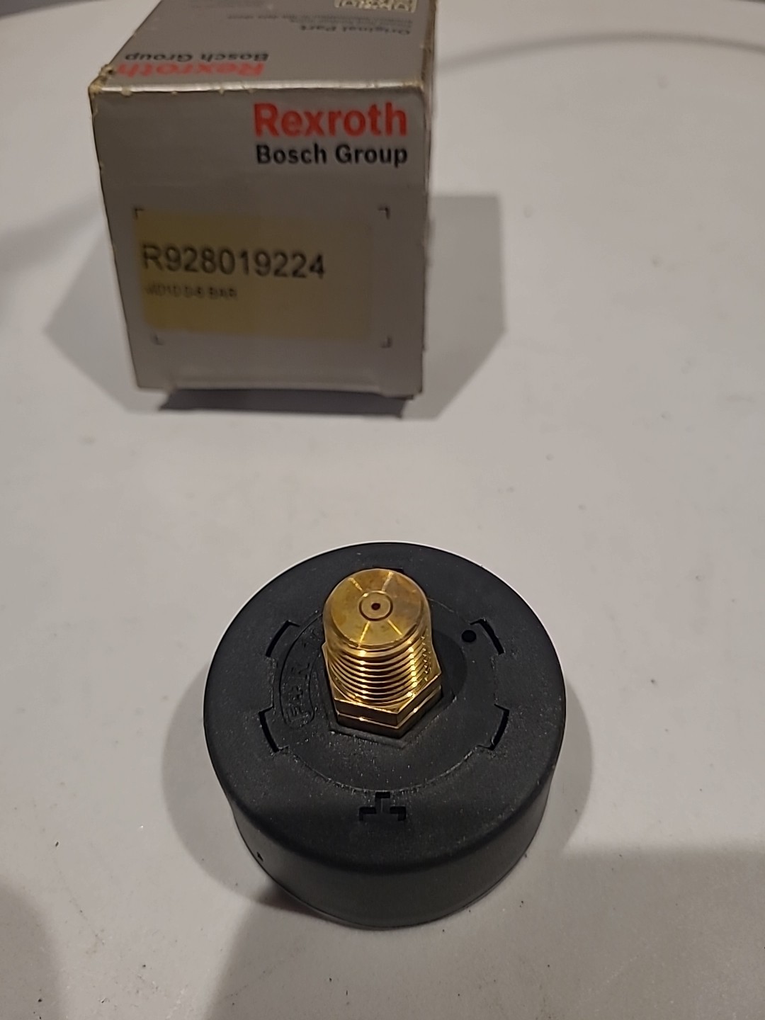 Rexroth 0-6 BAR pressure Gage. R928019224. New In Box.