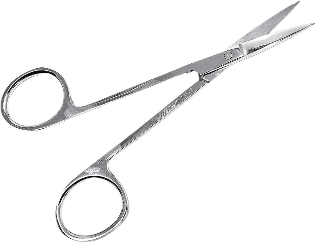 12 Iris Scissors 4.5″ Straight Surgical Dental Instruments