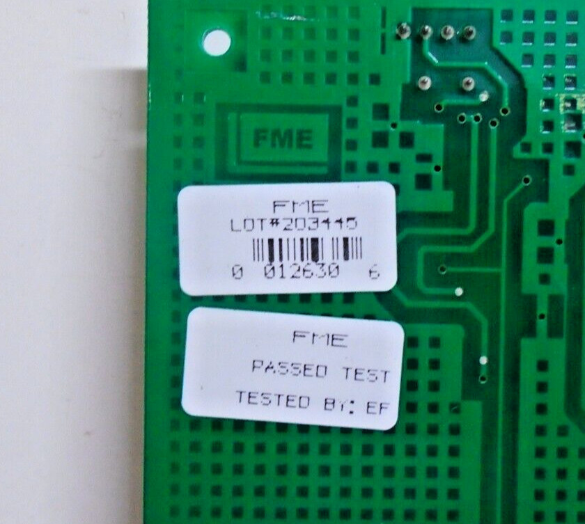 Used FME Forte Micro Picker Controller PCB Board | PCB #DVD-36-000-04