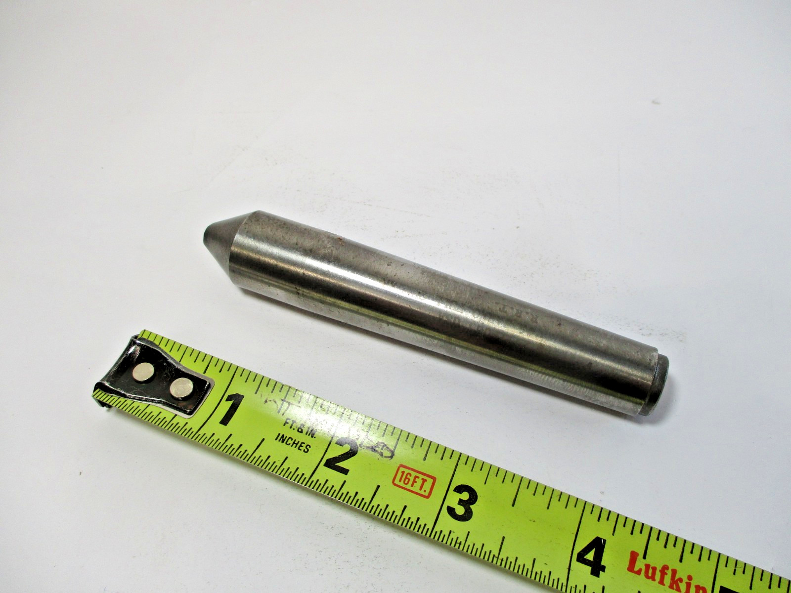JARNO # 6 Taper Lathe DEAD Full Center 60° CARBIDE Tip RRT USA # 2597-06 in VGC