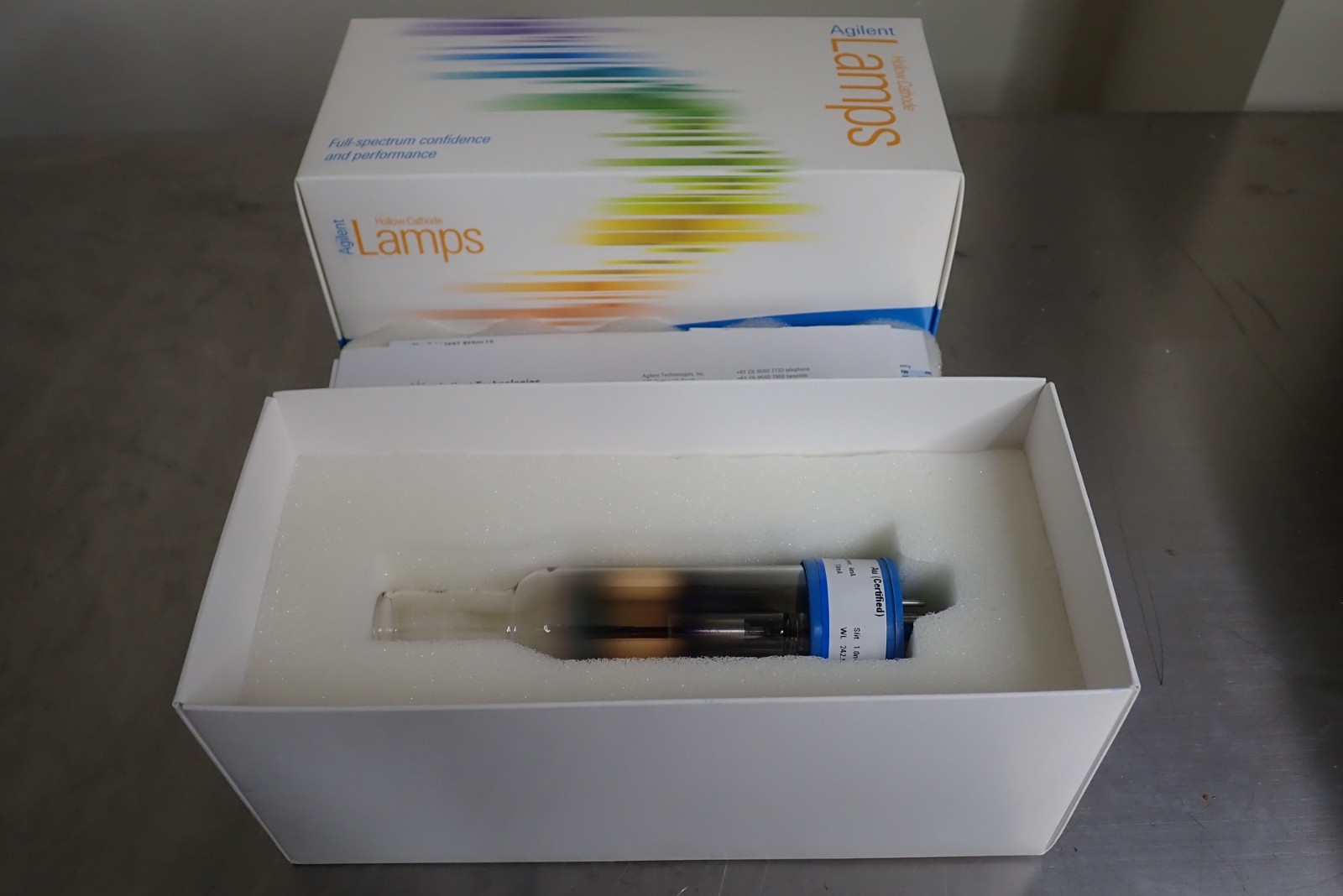 Agilent Technologies 5610102190 Gold Au coded Hollow Cathode HC Lamp