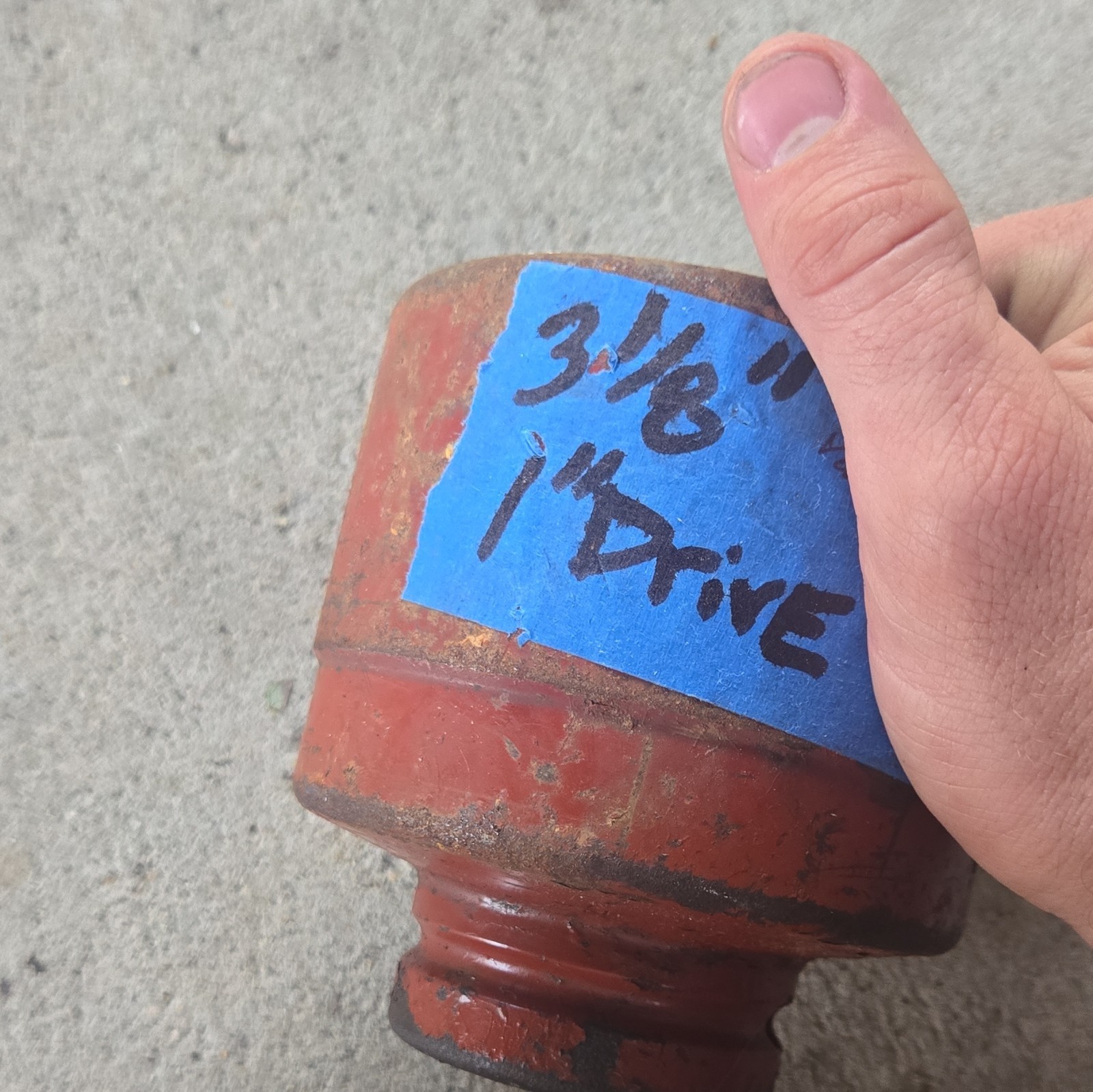 3 3/8 in 1″ Drive Impact Socket Large Socket