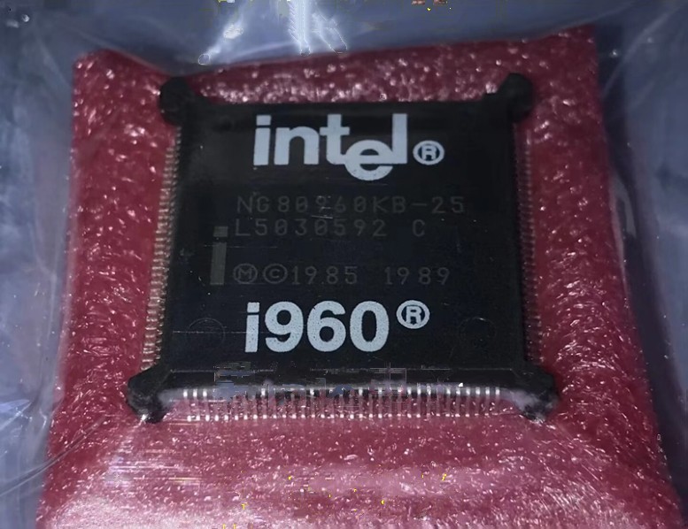 INTEL NG80960KB-25 I960 PQFP-132 RISC 32-bit Microprocessor 25MHz MPU RH