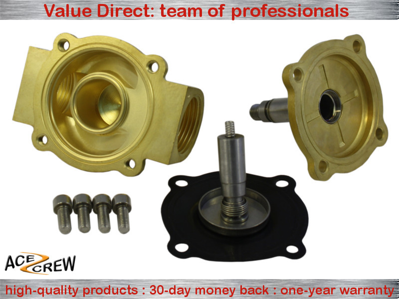 1 inch 220V-240V AC Normally Closed Brass Electric Solenoid Valve NPT