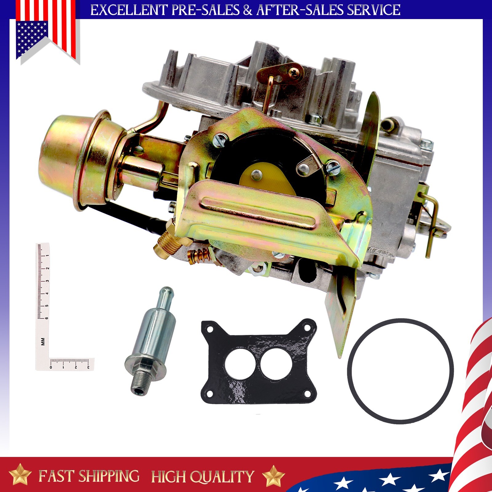 For Ford 400 302 351 Cu Jeep Engine 2150 Two 2 Barrel Carburetor Carb 2100 🔥