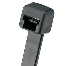 Panduit 5.6″ 18lb Black Weather Resistant Pan-Ty® Polypropylene Cable Ties 1,000