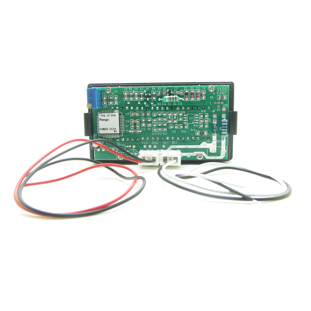 DC 1000V Red LED Digital Volt Voltmeter Panel Digit Voltage Meter 0-1000V DC