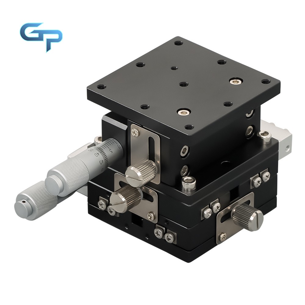 XYZ 3 Axis Linear Stage Trimming Platform Bearing Tuning Sliding Table