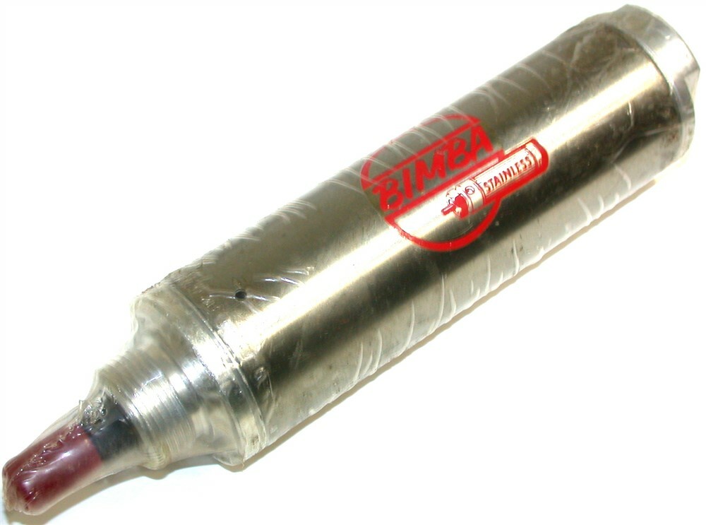 Up to 90 New Bimba 2 1/2″ Stroke 2″ Bore Spring Return Air Cylinders 312.5