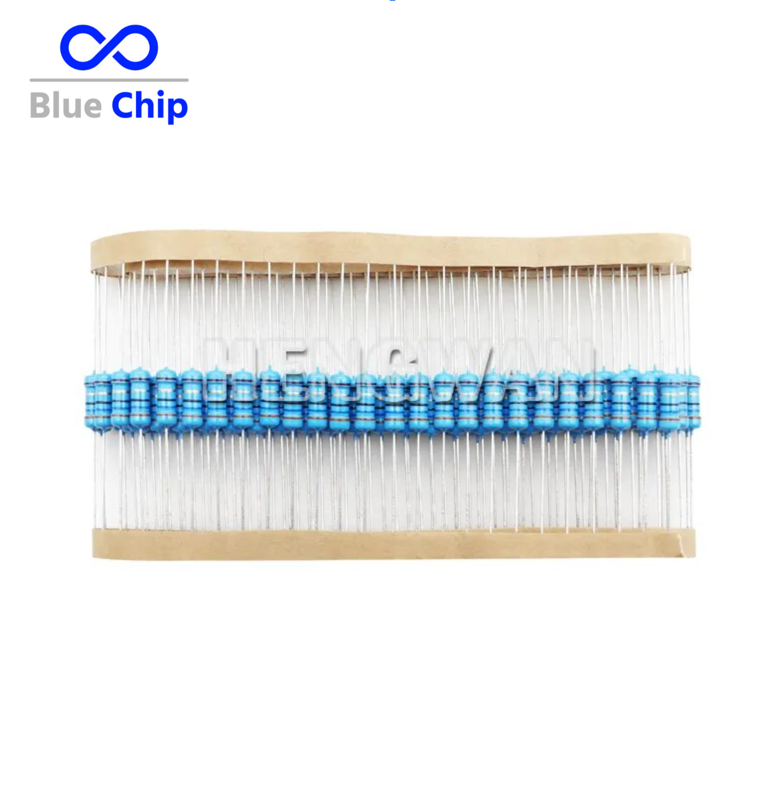 20pcs 1 Watt Resistors Metal film 1% 0.1 ohm to 2.2M ohm