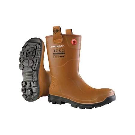 Dunlop Lj2hr42 Unisex Rigpro Purofort, Steel Toe, Black, Men’s 8 / Women’s 10