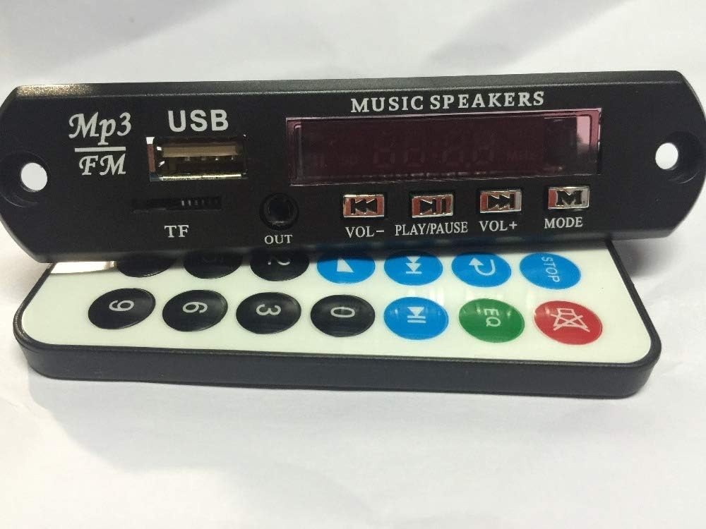 Digital WAV & MP3 Lossless Decoder Board with FM Radio & USB for Audio Projects
