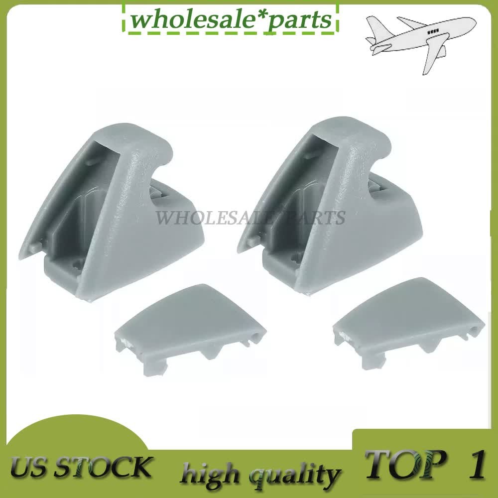 1Pair Fits For 2007-2014 Chevrolet Tahoe Gray Sunvisor Shade Support Clip US