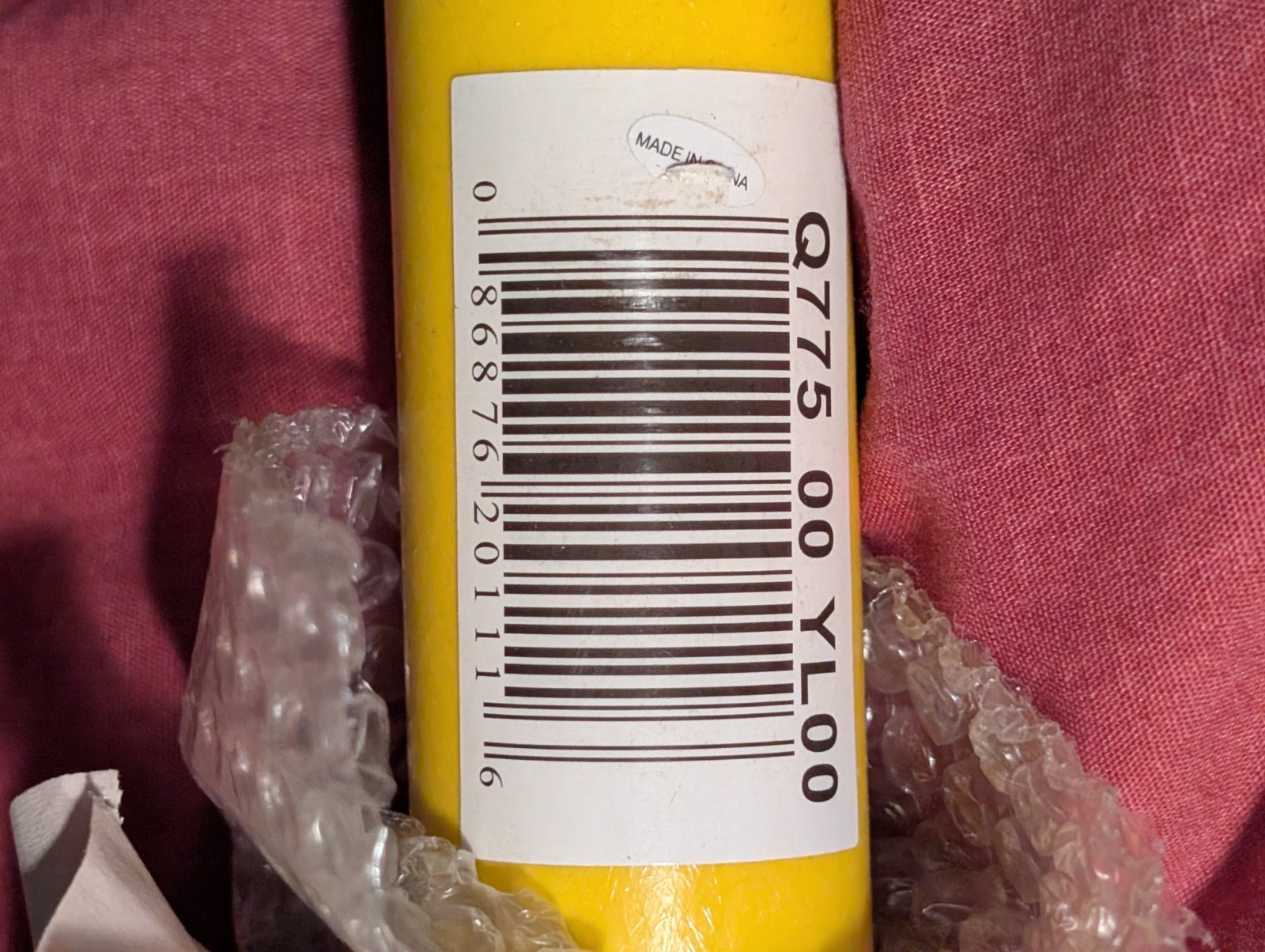 New! Rubbermaid 6′ -18′ extension pole Q775 Hygen yellow handle, QuickConnect