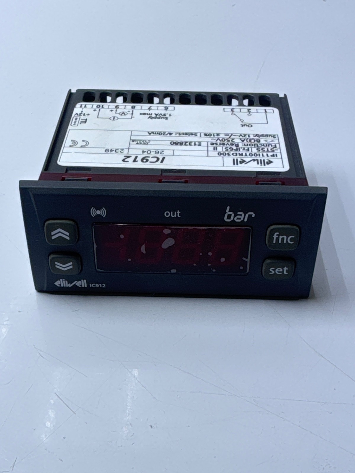 Eliwell IC 912/P BAR V-I IP11I00TRD300 Electronic Controller