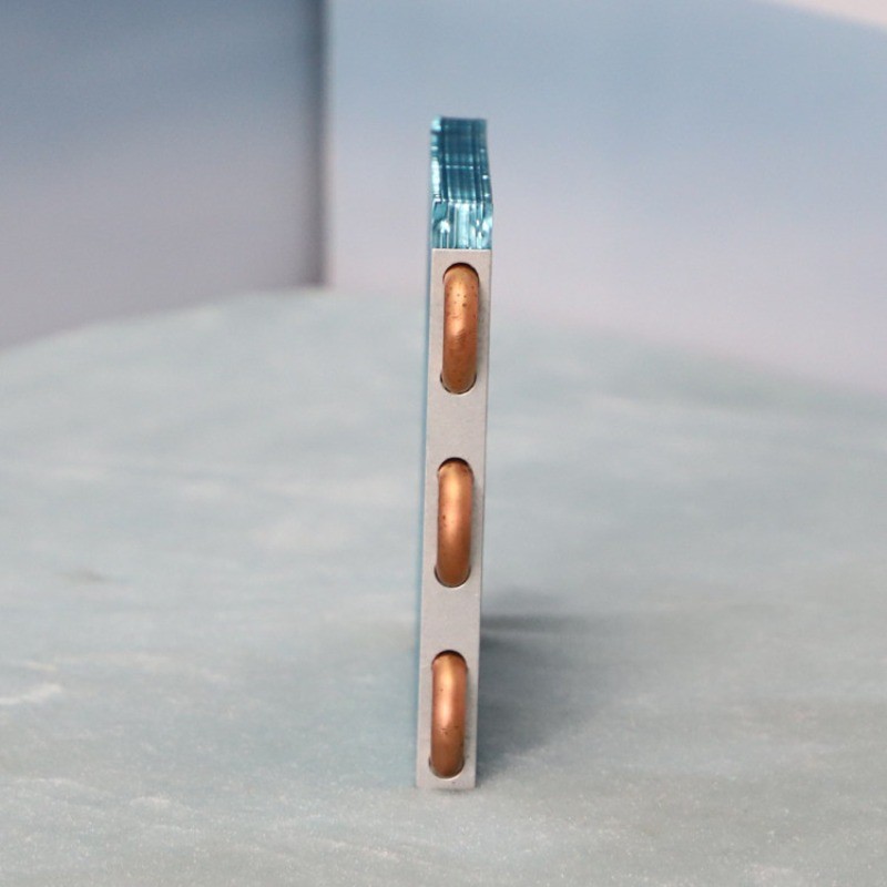 Small Condenser Radiator Aluminum Fin Copper Tube Evaporator for Industrial