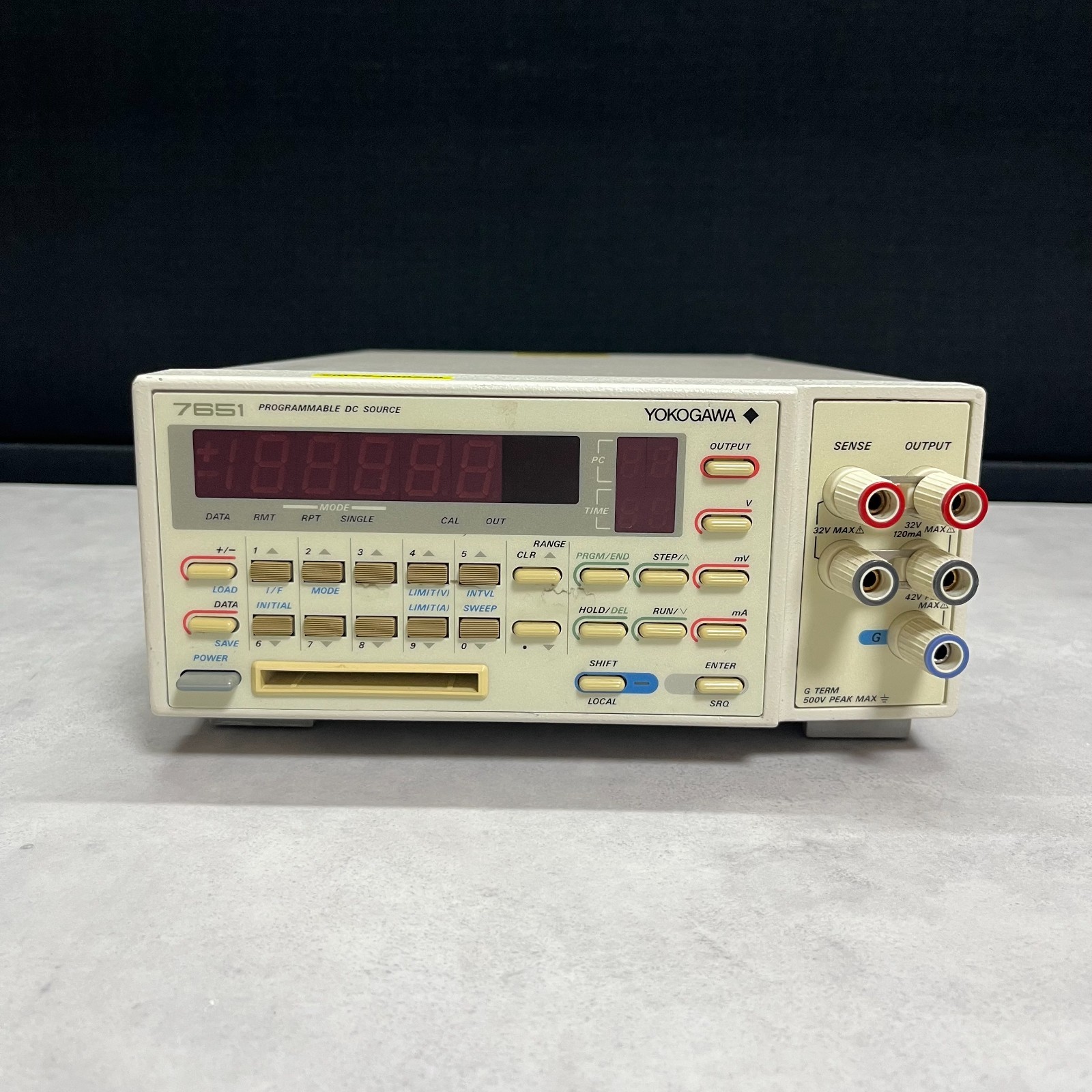 YOKOGAWA 7651 Programmable DC Voltage Source Operation Confirmed Good!!