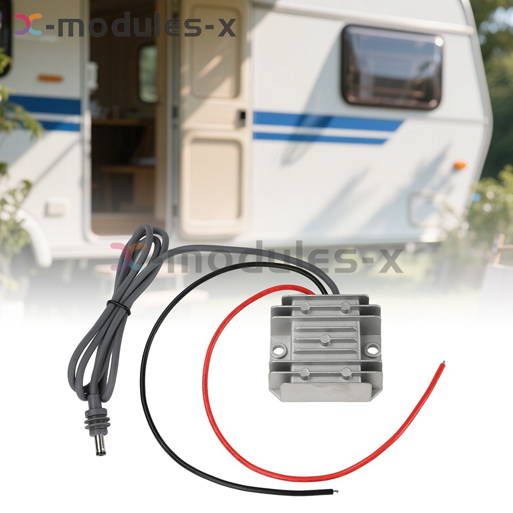 DC 12V24V to DC 30V 3.5A Power Cord Converter Boost Conversion Module Waterproof