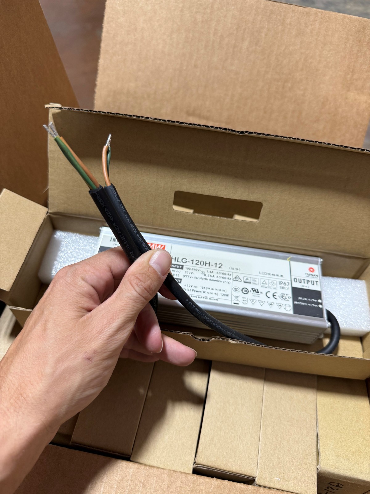 Mean Well HLG-120H-12 Power Supply