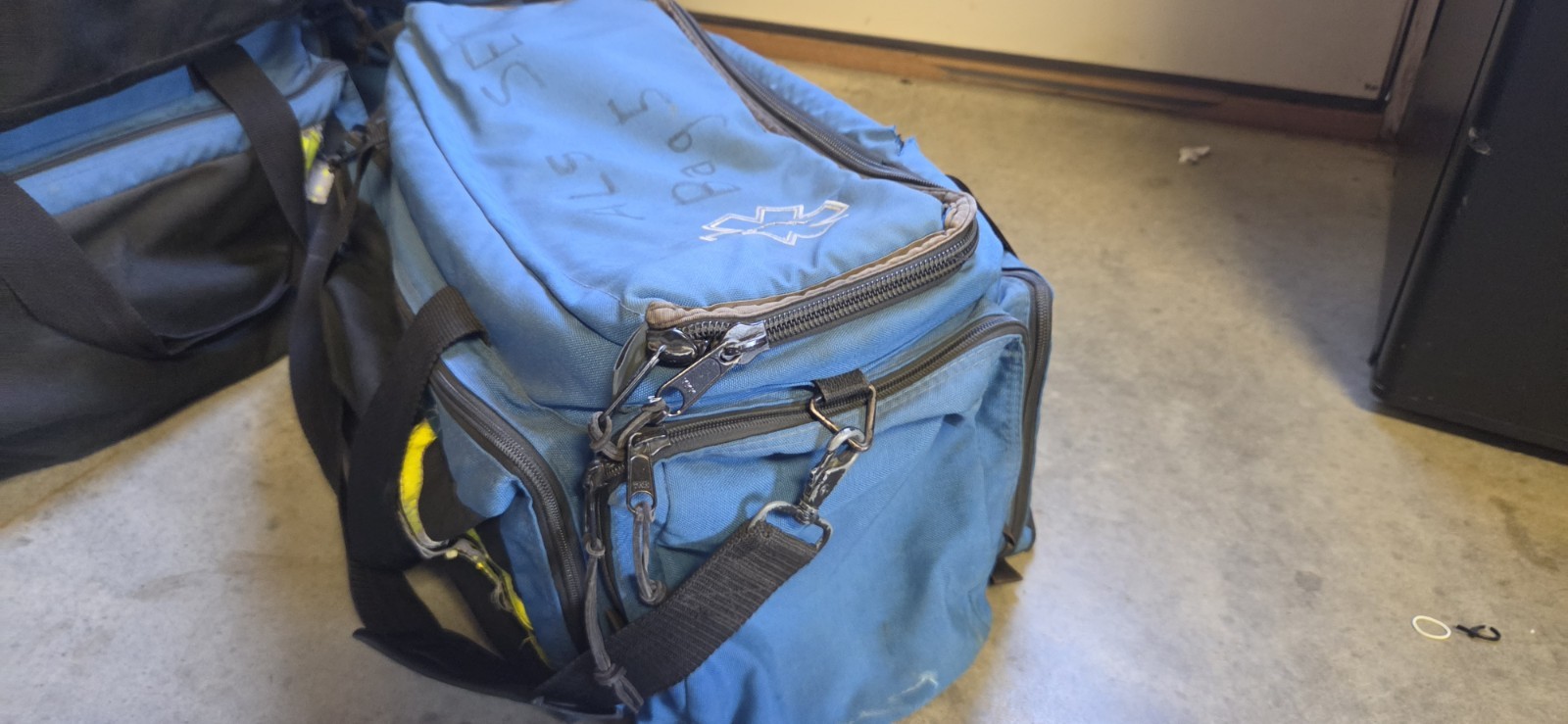 Iron Duck Trauma Bag, Nylon, 23 in L, 17 in W, Blue Ems Bag #5