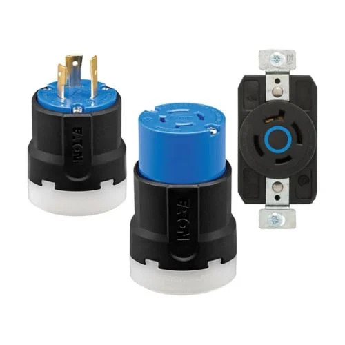 Eaton Wiring Devices AHCL630P – CCL Plug 30A 250V 2P3W-BL&BK – 1EA