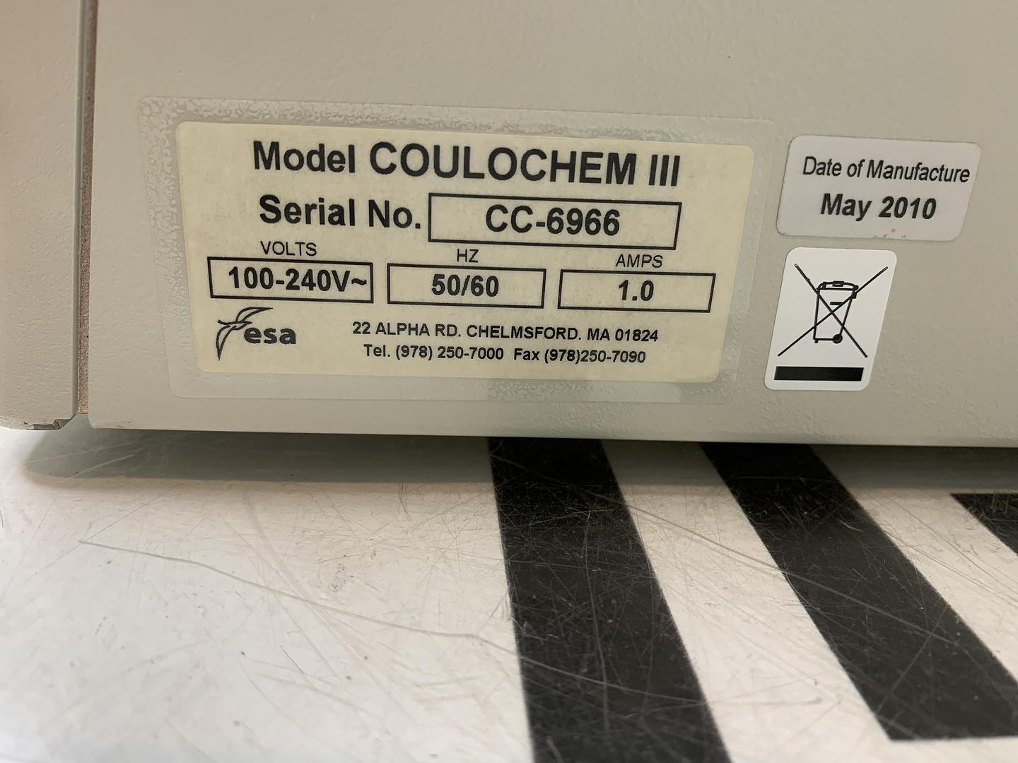 ESA Coulochem III Electrochemical Detector Electro Chemical Thermo Dionex