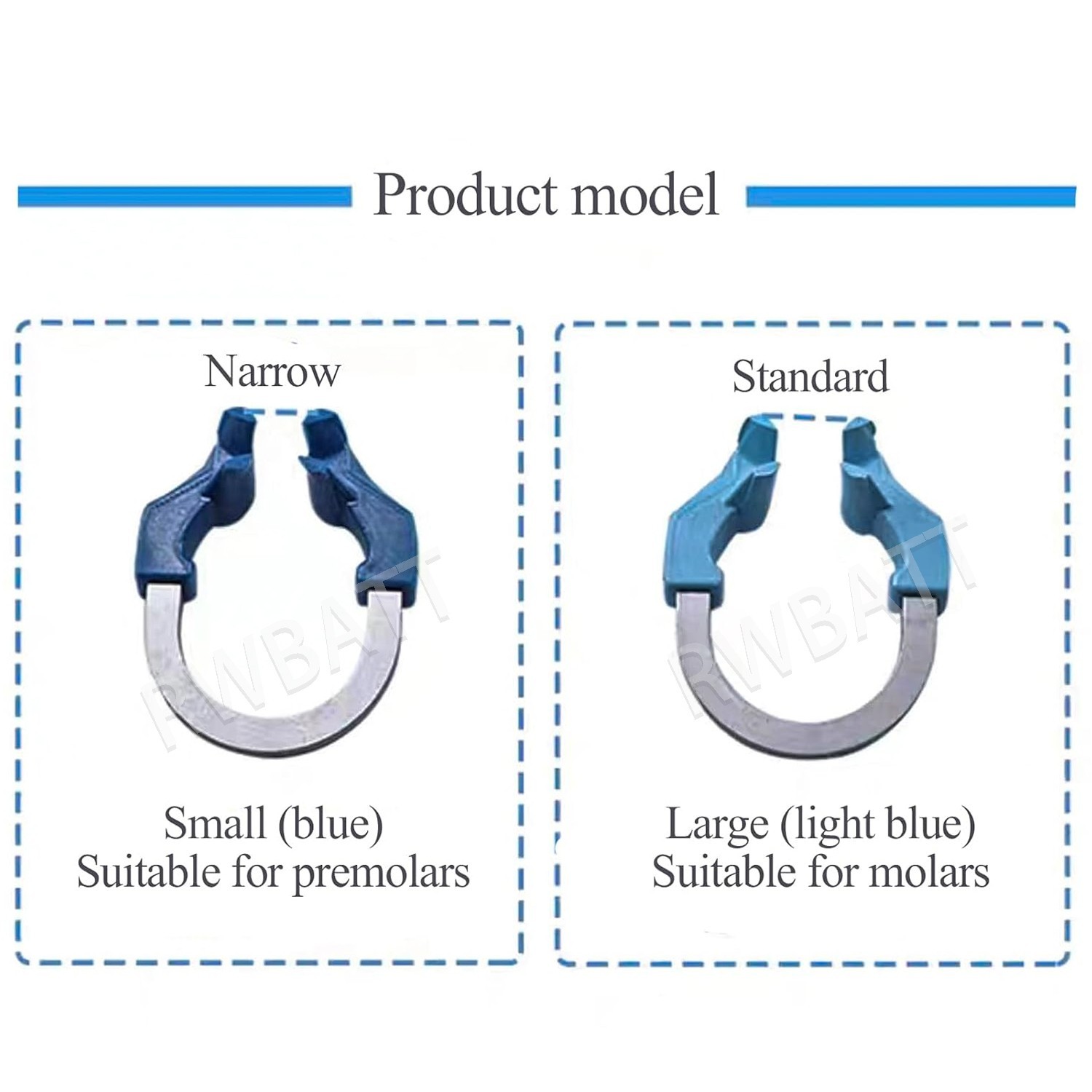 Dental Matrix Bands Ring Sectional Matrice Clamp Wedges Fit Palodent V3 System