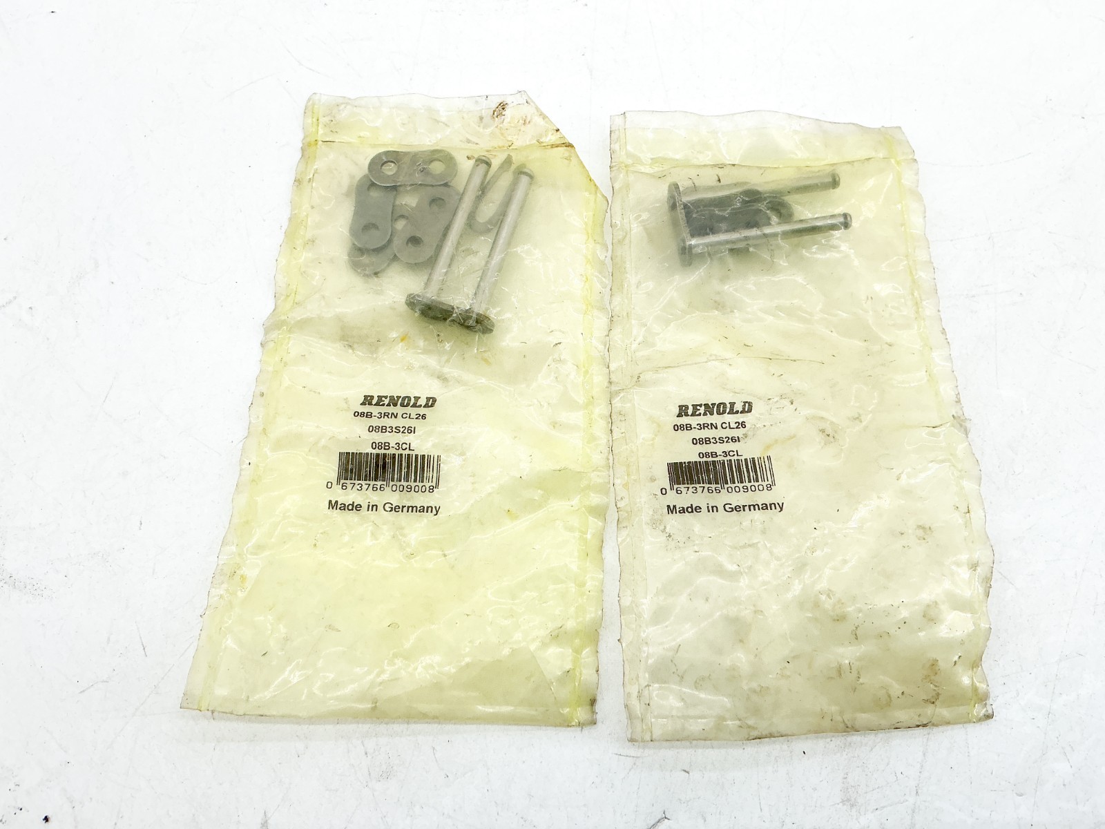 New Lot of 2 Renold 08B-3RN CL26 Chain Link 08B3S26I