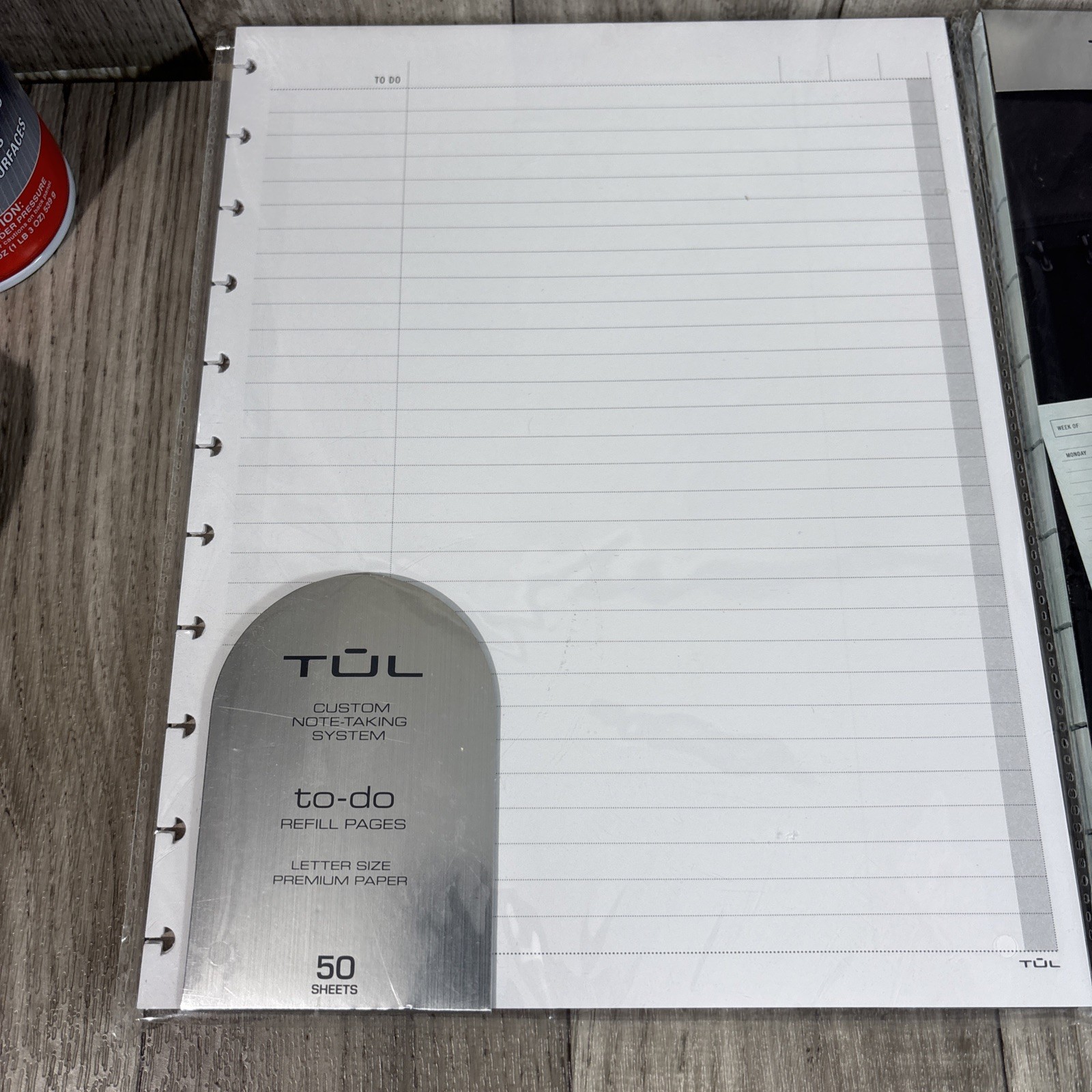 TUL Discbound Undated Daily Refill Pages, Junior Size & Full Size Lot NEW